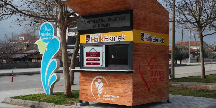 Merkezefendi Halk Ekmek’in 24. büfesi hizmette