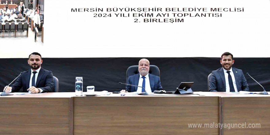 Mersin Büyükşehir Belediyesi’nin 2025-2029 Dönemi Stratejik Planı kabul edildi