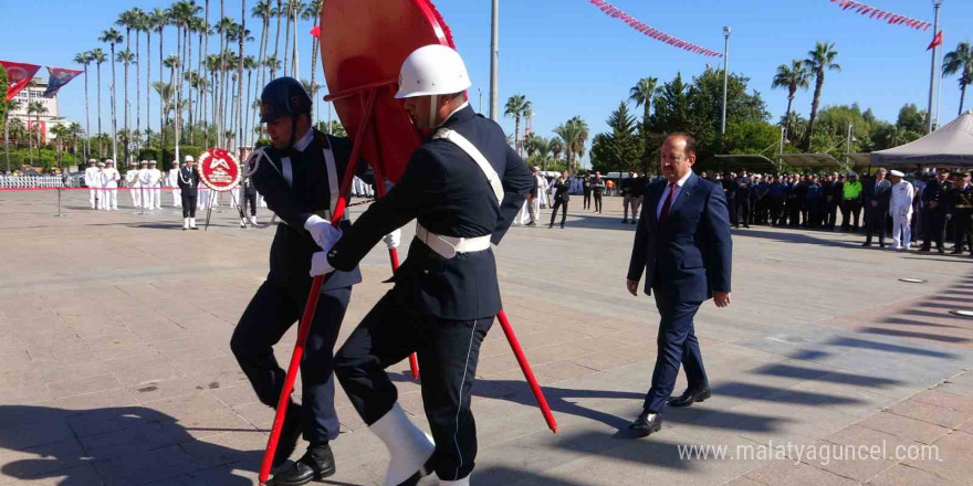 Mersin’de Cumhuriyet Bayramı kutlamaları başladı