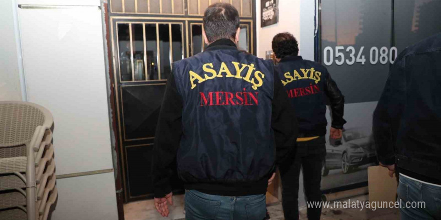 Mersin’de eş zamanlı operasyon, aranan 97 şahıs yakalandı