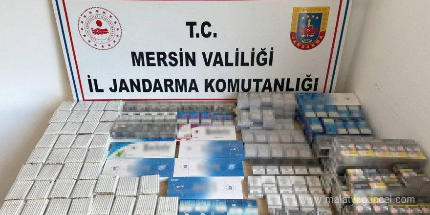 Mersin’de kaçakçılık operasyonu: 1 gözaltı