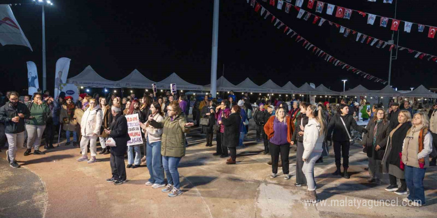 Mersin’de kadına yönelik şiddete karşı farkındalık etkinlikleri düzenlendi