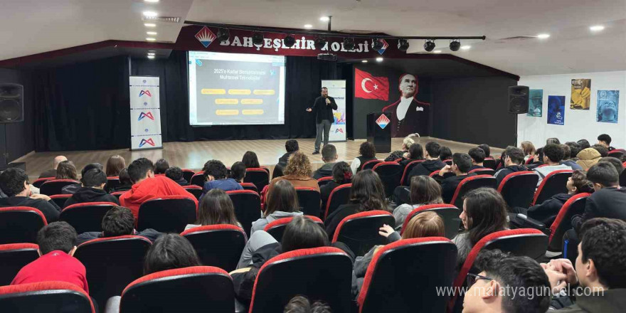 Mersin’de öğrencilere geleceğin meslekleri tanıtılıyor