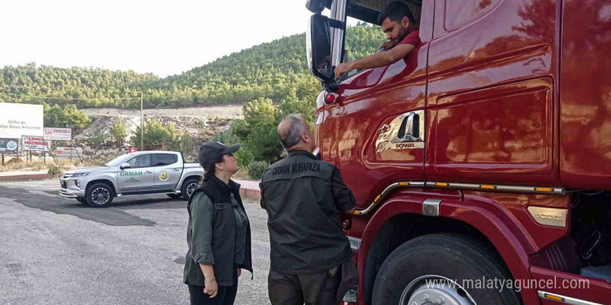 Mersin’de orman suçlarına karşı denetimler sürüyor