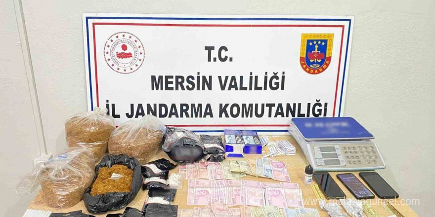 Mersin’de sigara kaçakçılığı yapan 3 şüpheli yakalandı