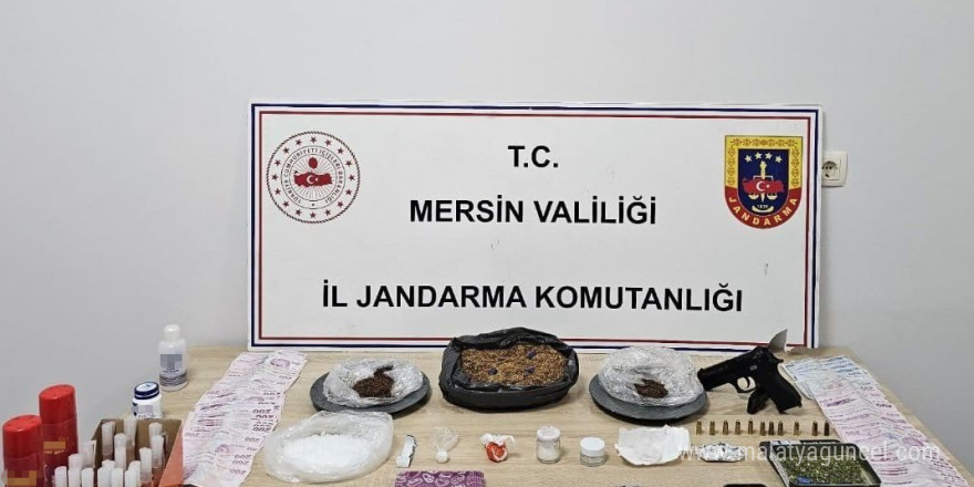 Mersin’de uyuşturucu operasyonu: 3 gözaltı