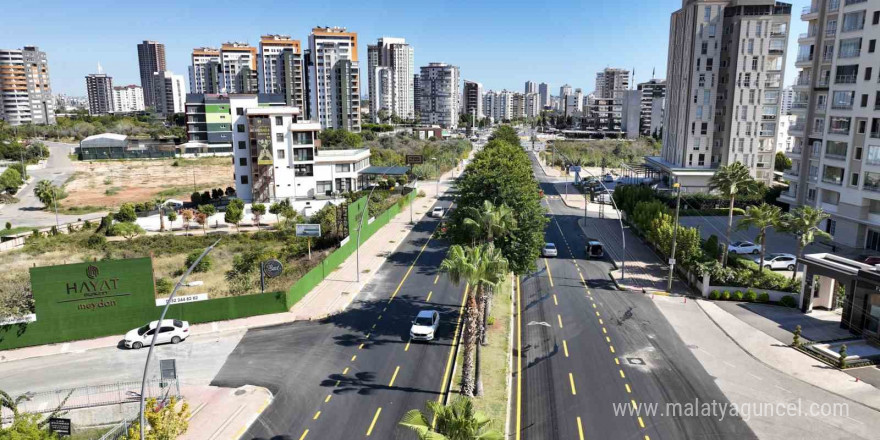 Mersin’de yollar yenileniyor