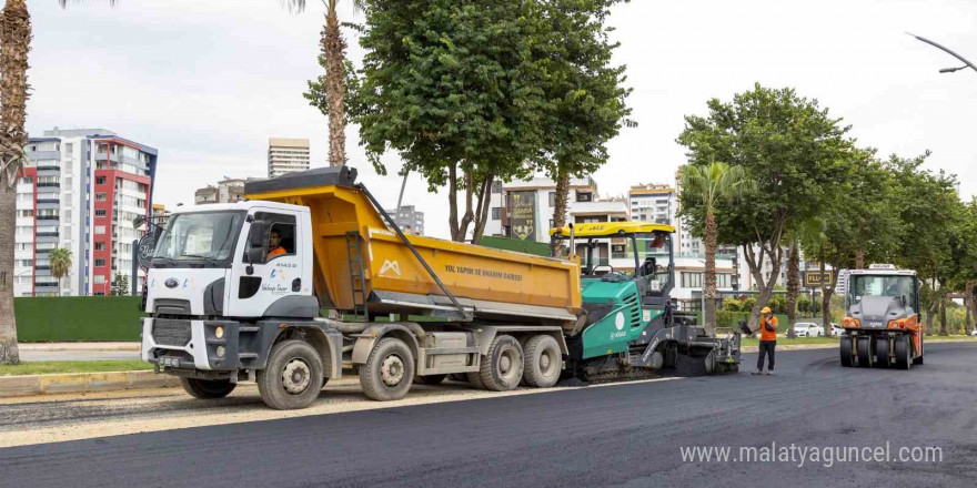 Mersin’de yollar yenileniyor