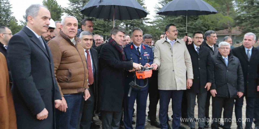 Merzifon 5’inci Ana Jet Üssü’nde Mehmetçik Camii’nin temeli atıldı