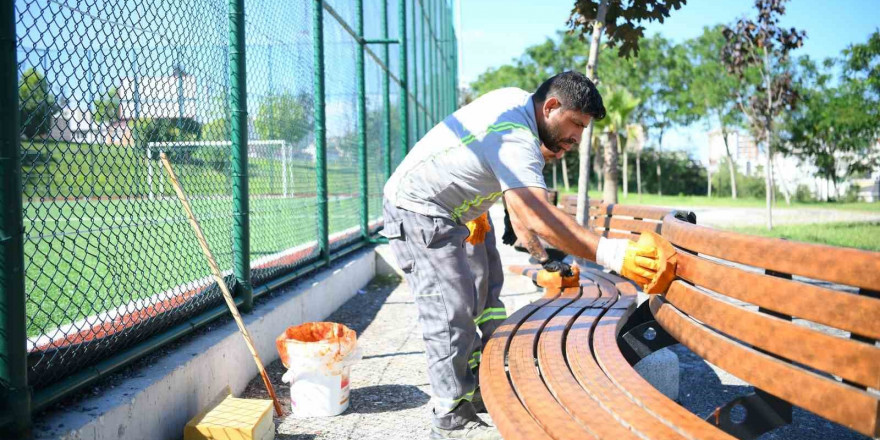 Mesire alanları ve parklarda bakım çalışması