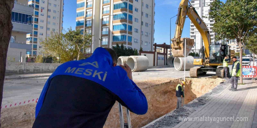 MESKİ, Tarsus’ta altyapı yenileme çalışmalarına devam ediyor