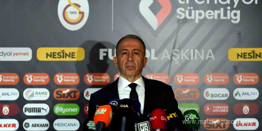 Metin Öztürk: 'Futbola adaletin gelmesini istiyoruz'