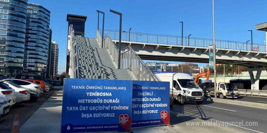 Metrobüste Topkapı - Küçükçekmece arası 16 ayda açılmıştı, Yenibosna istasyonu 6 ayda yapılamadı