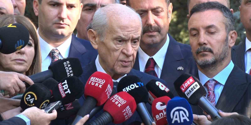 MHP Genel Başkanı Bahçeli: 'Cumhur İttifakı devam edecektir, bizde çatlama olmaz'
