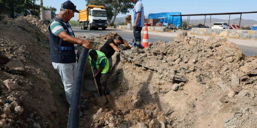 Milas Boğaziçi Mahallesi kesintisiz suya kavuşuyor