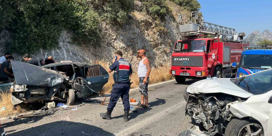 Milas’ta trafik kazası: 1 ölü, 5 yaralı