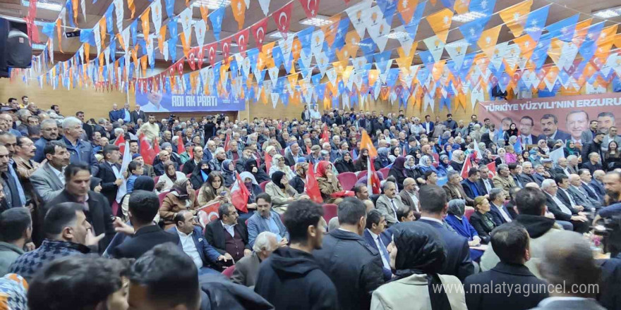 Milli Eğitim Bakanı Tekin, Erzurum’da ilçe kongrelerine katıldı