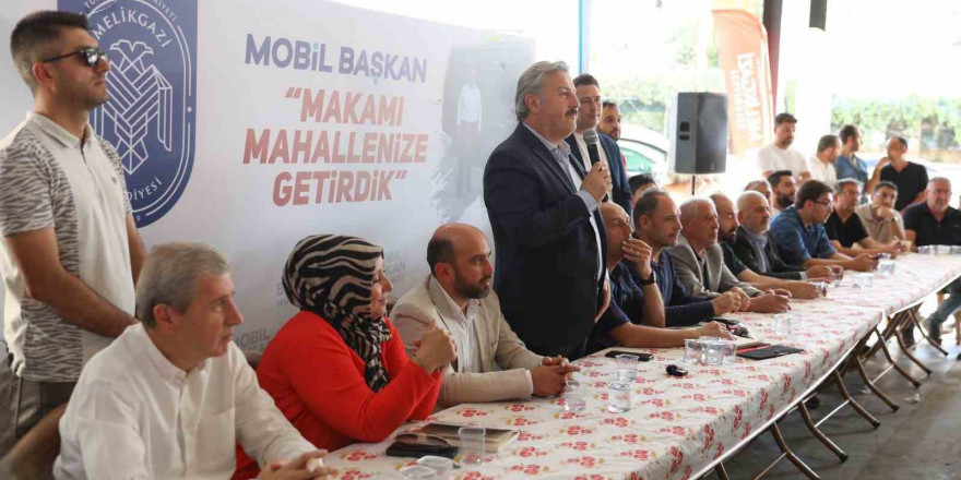 Mobil başkanın yeni durağı Selçuklu mahallesi oldu