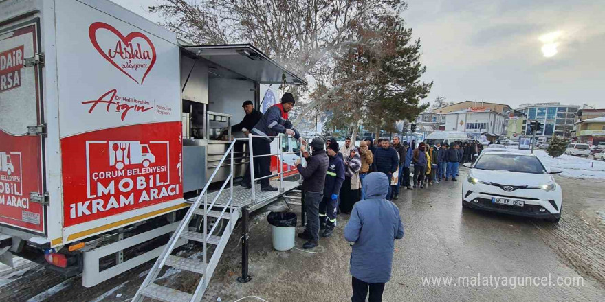 Mobil ikram aracı 3 yılda 400 bin vatandaşa hizmet verdi