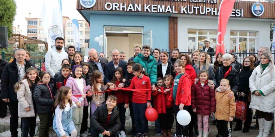 Mudanya Belediyesi Orhan Kemal Kütüphanesi açıldı