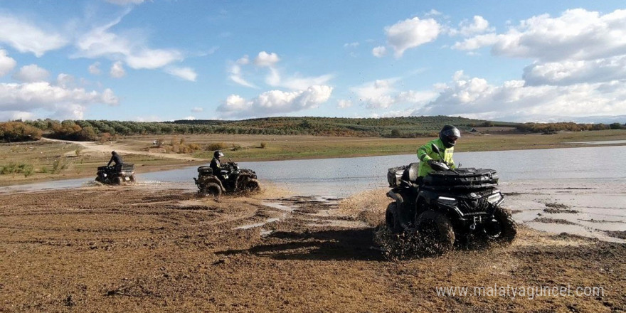 Mudanya’da atv tutkunlarının off road heyecanı