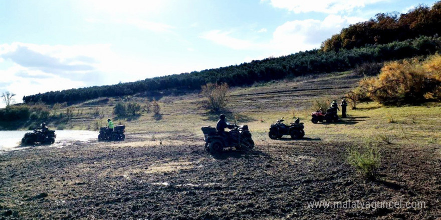 Mudanya’da atv tutkunlarının off road heyecanı