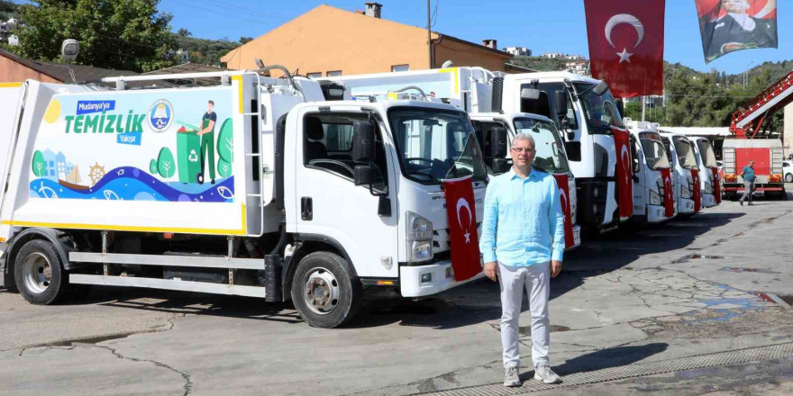 Mudanya’da bir ayda 5 bin ton evsel atık toplandı