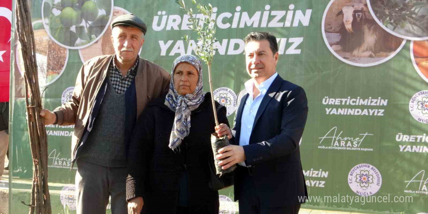 Muğla Büyükşehir Belediyesi 110 bin fidan dağıttı