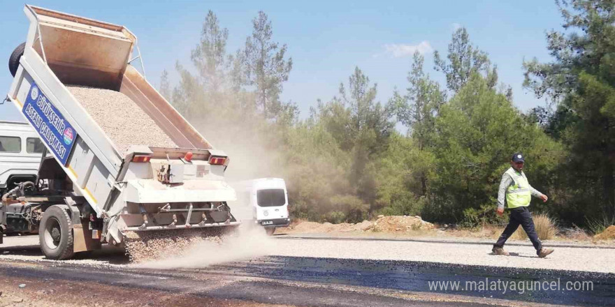 Muğla Büyükşehir Belediyesi 83 kilometre hendek betonu döktü