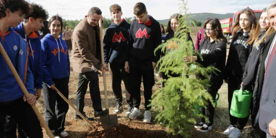 Muğla’da 100’üncü yıl eğitim ormanı