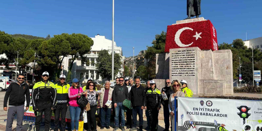 Muğla’da “En İyi Trafik Polisi Babalardır” projesiyle motosiklet güvenliği eğitimi başladı