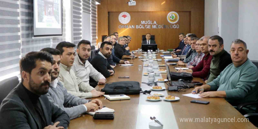 Muğla’da enerji nakil hatları kaynaklı yangınlara karşı toplantı düzenlendi