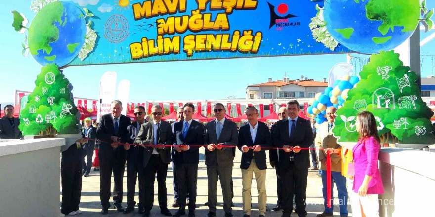 Muğla’da 'Mavi Yeşil Muğla Bilim Şenliği' başladı