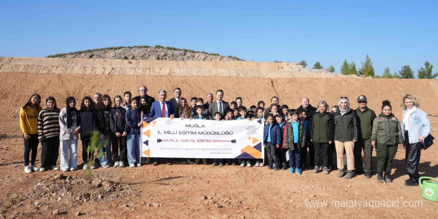 Muğla’da öğrenciler ve öğretmenler “Geleceğe Nefes” oldu