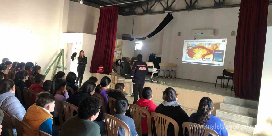 Muğla’da öğrencilere afet farkındalık eğitimi verildi