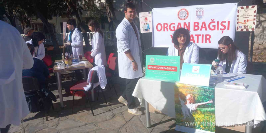 Muğla’da “Organ Bağışı Yaşatır” farkındalık etkinliği düzenlendi