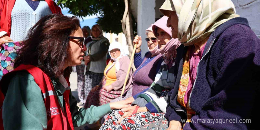 Muğlalı başkanlar yangın bölgesinde