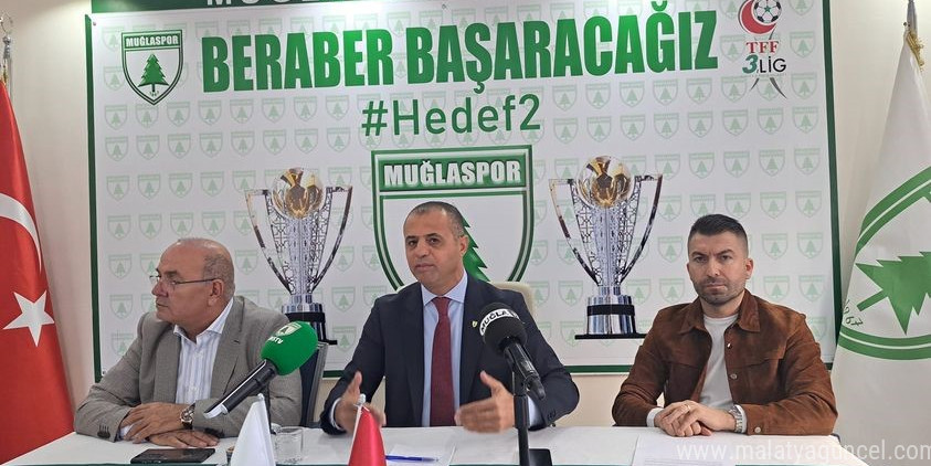 Muğlaspor Başkanı Kıyanç’tan destek çağrısı: 'Muğla bize destek vermezse bu iş yürümeyecek'