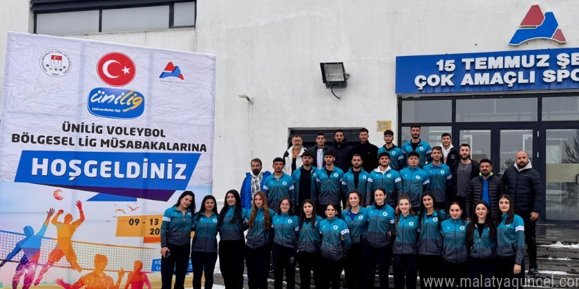 Munzur Üniversitesi kadın voleybol takımı, Ünilig’de 3’üncü oldu