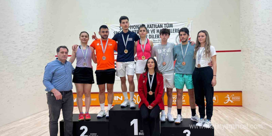 Muratpaşa Belediyesi squash takımı gözünü olimpiyatlara dikti