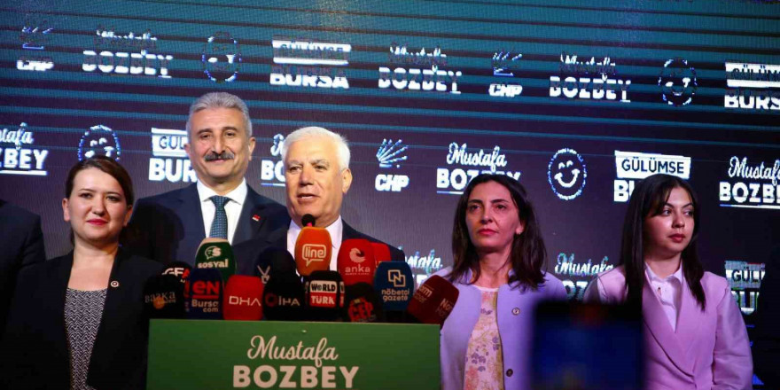 Mustafa Bozbey: “Öndeyiz”