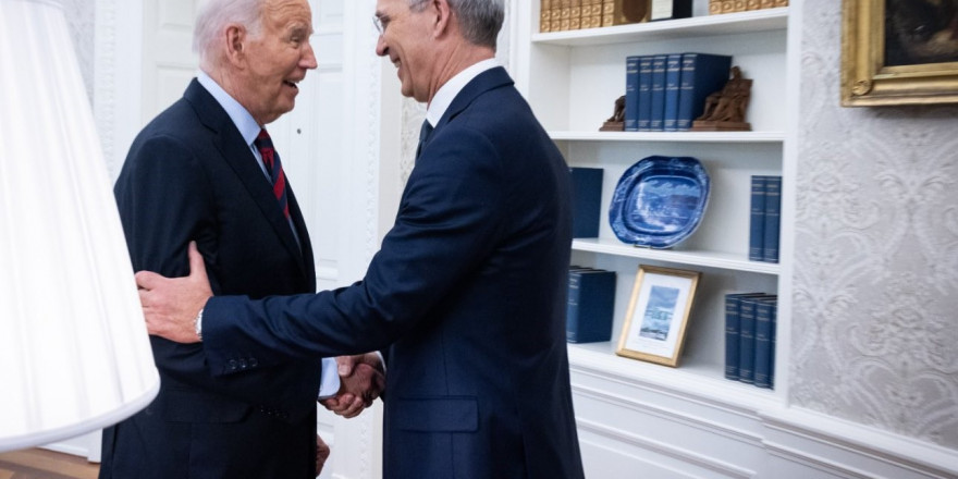 NATO Genel Sekreteri Stoltenberg, ABD Başkanı Joe Biden ile görüştü