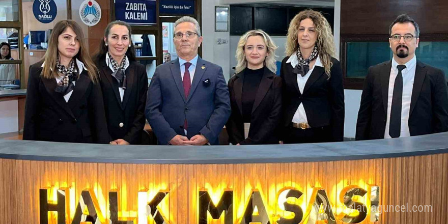 Nazilli Belediyesi ‘Halk Masası’ ile hızlı çözüm olacak