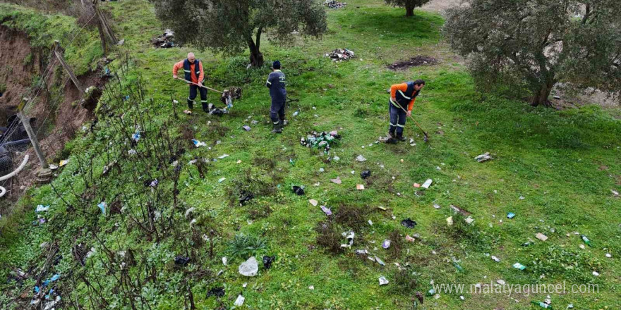 Nazilli Belediyesi’nden Bozyurt Mahallesi’nde temizlik seferberliği