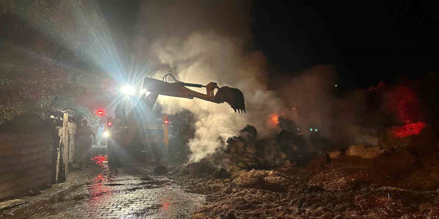 Nazilli Belediyesi’nden Yazırlı’daki yangın söndürme çalışmalarına destek