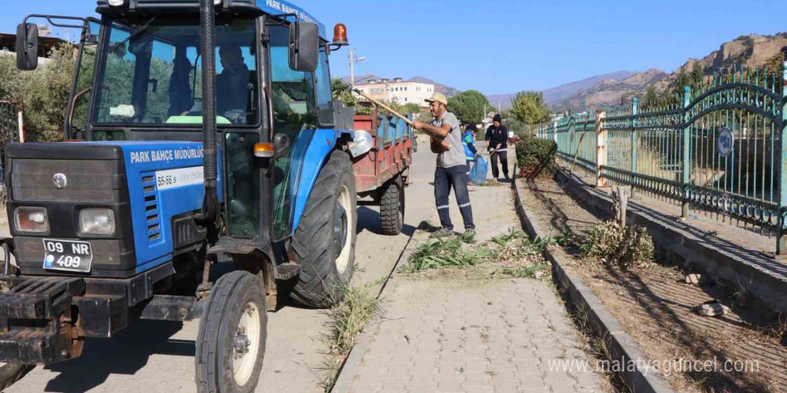 Nazilli Pınarbaşı yürüyüş yolu temizlendi