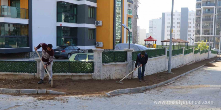 Nazilli sokaklarında kaldırım çalışması başlatıldı