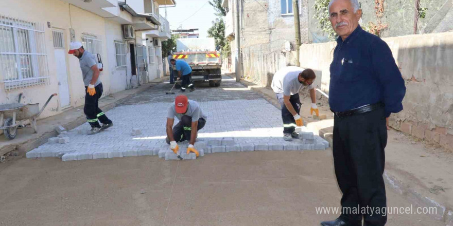 Nazilli Yeşilyurt Mahallesi’nde yollar yenileniyor