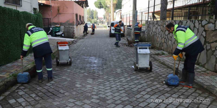 Nazilli’de temizlik seferberliği sürüyor