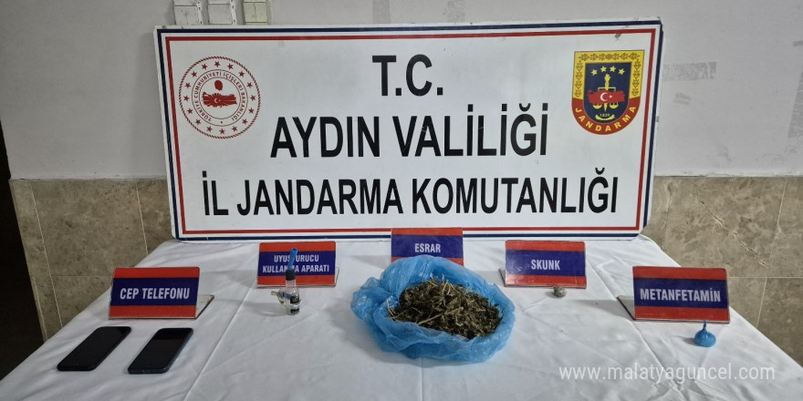 Nazilli’de uyuşturucu operasyonu: 3 gözaltı